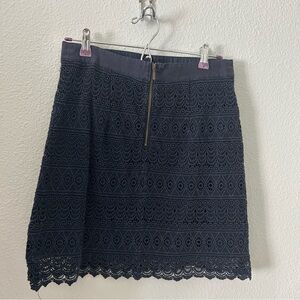 Loft blue skirt size 6